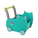 Pour apprendre à marcher, un chariot rigolo. 89 €. Les Pachats. Moulin Roty.