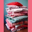 Pour des rêves en couleurs, des housses de couette colorées 100 % coton. En 70 x 105 cm, 65 €. Housse de couette rétro. Pipoca.