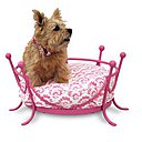 Ce dogbed proposé par Chelsea Dog existe en forme de couronne en métal et se décline en 9 couleurs. Cette fabrication anglaise est faite à la main. Le matelas n’est pas compris dans le prix mais peut tout de même être commandé en complément. Le prix de ce lit canin est de £ 128.00.