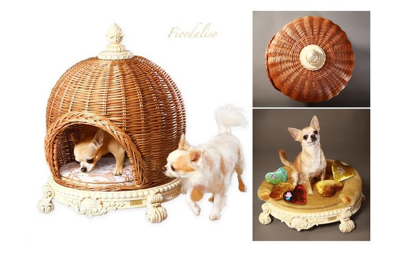 Cuccioletto est une marque russe spécialisée dans les accessoires d’animaux domestiques de luxe. Inspirés du XVIIIème et XIXème siècles, ces dogbeds sont faits main. Leurs styles classiques et contemporains se marient parfaitement au décor de votre intérieur. Pratiques, ils sont tous déhoussables et lavables en machine. Leur conception en coton mélangé les rend doux au toucher.