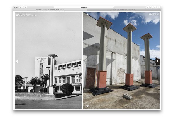 Sculptures, création Robert Mallet Stevens.