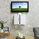 Étape 9: passez une sous-couche, puis peignez le meuble. Vous pouvez le personnaliser avec du papier-peint. Montez les boutons de porte et fixez l'armoire au mur, à la hauteur requise. Conseil : si vous n'avez pas besoin d'une armoire pour l‘installation de votre télévision, vous pouvez suivre ce même guide pas-à-pas pour réaliser une petite armoire de cuisine ou de salle de bains par exemple.