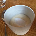 En guise de pré-dessert : chou-fleur, coco, chocolat blanc !