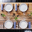 Voilà une collection résolument moderne et différente pour le groupe Arc International. Le service Adriel possède des couleurs naturelles, de la finesse dans les motifs inspirés du spirographe de notre enfance. Il s’agit d’une vaisselle poétique, minimaliste et graphique pour une ambiance tout en douceur.