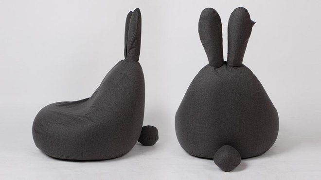 Rabito s’est spécialisé dans le design en forme de lapin. Leurs poufs petits et grands abordent fièrement deux oreilles de lapin sur le dessus. Les prix oscillent entre $ 160 et $ 260 selon le modèle.