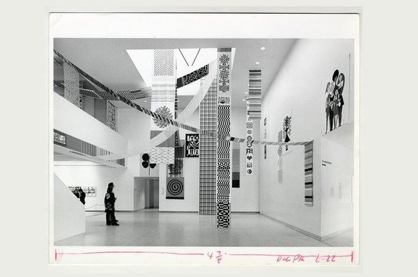 Un parfum de modernité graphique pour l’exposition « The Design Process at Herman Miller », Walker Art Center, Minneapolis, Michigan, USA, 1975.