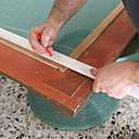 Etape 6 : repérage et prise de côte des pare-closes de maintien.