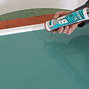 Etape 10 : joint de finition en périphérie du cadre.