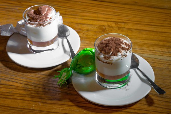 Le fameux tiramisu sans lequel un restaurant italien ne le serait pas vraiment...