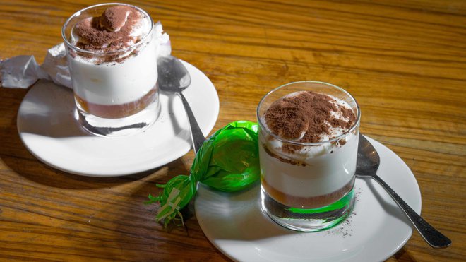 Le fameux tiramisu sans lequel un restaurant italien ne le serait pas vraiment...