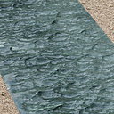 Le geste végétal du designer Mathieu Lehanneur créé pour les Écuries du Domaine : Petite Loire, une spectaculaire œuvre de marbre vert inspirée à la fois par le fleuve et par les arbres de Chaumont-sur-Loire. « C’est à travers l’eau que j’ai eu envie de parler du jardin. Cette eau que l’on ressent avant même de la découvrir en contrebas du Château, dans sa course ininterrompue vers l’Océan », raconte Mathieu Lehanneur.