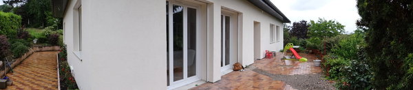 La rénovation complète a permis une labellisation BBC-Effinergie de la maison.