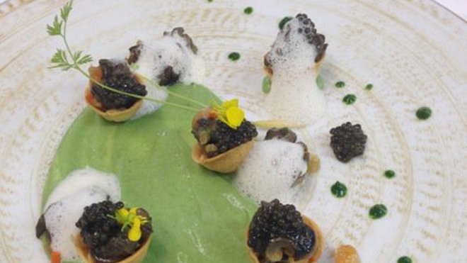 Les petits gris en accord terre-mer.