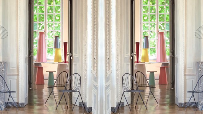 La collection Ankara 2009 compose une ligne de 5 tables indoor, dont 3 ont été initialement conçues pour l'institut Français de Turquie d'Ankara. Revisitées dans une version tout métal et enrichies de deux modèles inédits, elles sont déclinées dans 11 couleurs empruntées au cercle chromatique de la designer Constance Guisset. Edition Matière Grise. La collection Ankara 2009 compose une ligne de 5 tables indoor, dont 3 ont été initialement conçues pour l'institut Français de Turquie d'Ankara. Revisitées dans une version tout métal et enrichies de deux modèles inédits, elles sont déclinées dans 11 couleurs empruntées au cercle chromatique de la designer Constance Guisset. Edition Matière Grise.