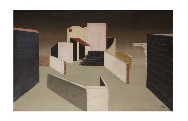 « Smyrne », création en 1926, huile sur toile.
