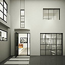 Dès la première salle, nous sommes plongés dans l’univers de l’artiste par une évocation de la façade de sa maison-atelier construite à Paris par son frère, l’architecte André Lurçat.