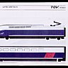 Livrée extérieure du TGV Duplex, 1994.