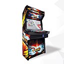 Personnalisable à souhait, l’habillage de la borne pourra reprendre la symbolique des jeux préférés du joueur.