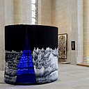 Panoramique polyphonique, de Cécile Le Talec. Tissage Atelier A2 (Aubusson).