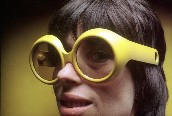 Projet de lunettes Bergasol, 1975.