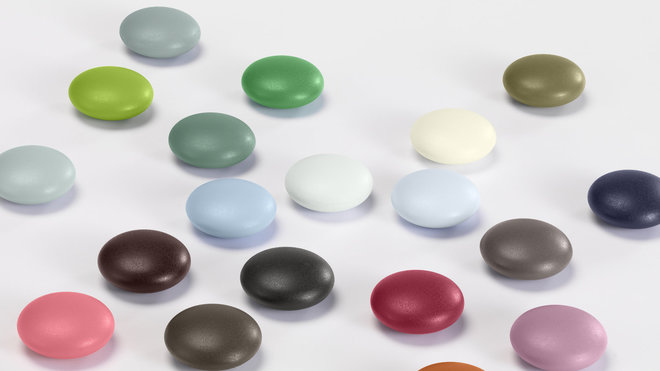 Les Magnet Dots sont doux et sensuels comme des galets, joyeux et colorés comme des bonbons. A utiliser partout dans la maison!