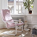 Cocooning. Fauteuil Poäng, housse en coton/polyester, Edum rose, 119 € Cocooning. Fauteuil Poäng, housse en coton/polyester, Edum rose, 119 €