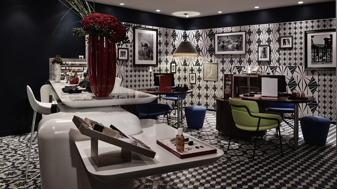 L’accueil est tout comme un salon chez des amis !