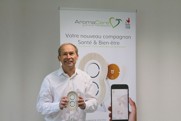 Laurent Moy, président d’Aroma Therapeutics.