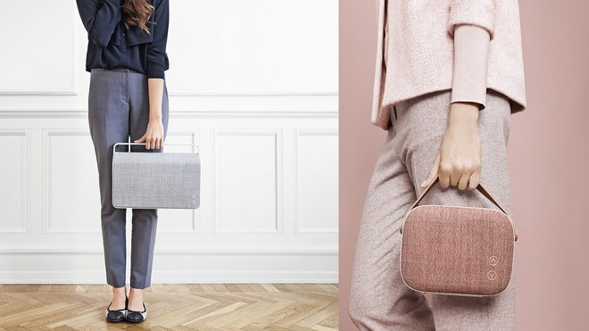Quelle destination ? D’une qualité audio parfaite, ces enceintes sans fil séduiront les amateurs de design et de look vintage. Le modèle Helsinki se fait remarquer avec sa forme de petit sac à main trendy! 4 coloris, Bluetooth 4.0 aptX, 399 €. L’autre modèle Copenhagen est aussi conçu pour la mobilité et l’adaptabilité. 6 coloris, Bluetooth, wifi, 699 €. Les deux Vifa.
