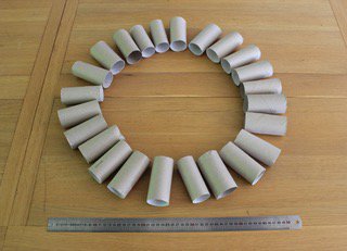 Étape 1: Poser les tubes en cercle