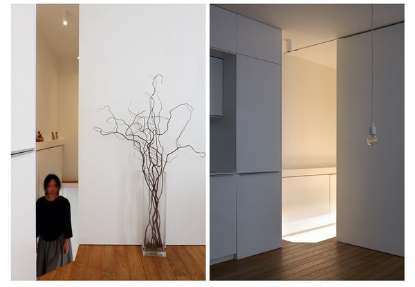 Unité supérieure sur un seul plateau. Trémie de l’escalier qui permet d’accéder au premier étage.