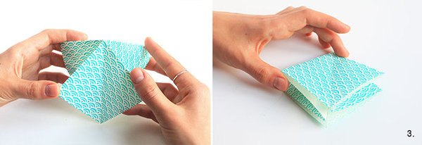 Etape 3: Pliez le papier