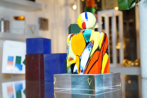 Un flacon Murano en édition limitée pour accueillir un parfum Il Profumo.