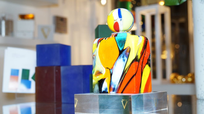 Un flacon Murano en édition limitée pour accueillir un parfum Il Profumo.