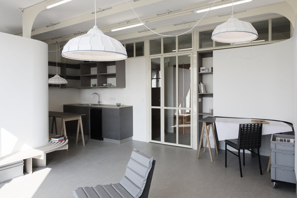 Les surfaces des ateliers varient de 38 à 40 m².