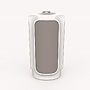 R3D3 est une poubelle de tri connectée qui reconnaît, trie et compacte automatiquement les canettes, gobelets et bouteilles plastique. Création Green Creative.