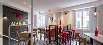 Ambiance nordique, sobre et élégante.