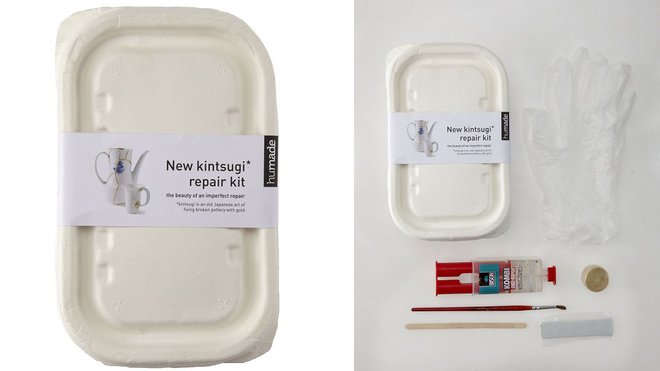 Pour sauver les objets des scènes de ménage ou des maladresses du quotidien, kits de réparation pour pièces en céramique et porcelaine.