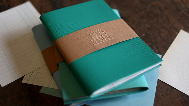 Chaque carnet Paon est unique.