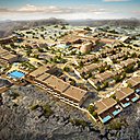 Le haut Resort a été construit sur les contours rocheux du plateau Saiq, dans la légendaire Green Mountain.