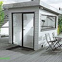 Projet 5 après : Aux Lilas, esquisse du toit-terrasse avec patio.