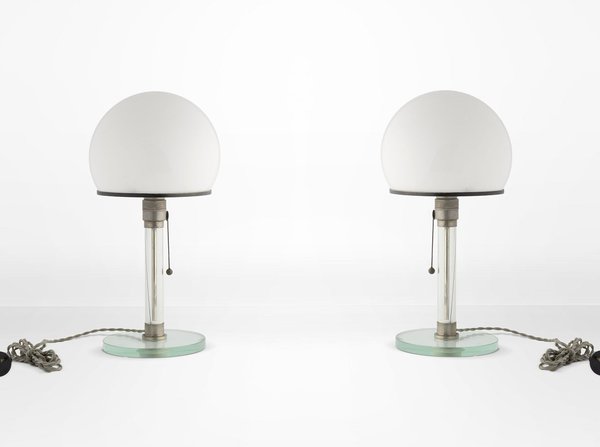 Wilhelm Wagenfeld, Carl JakobJucker, lampe de bureau ME 1 /MT 9, 923/1924.