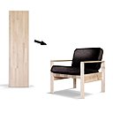 Van Bo Le-Mentzel, Hartz-IV Mobilier Série : 24 Euro chaise, 2014.