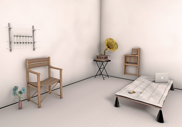 Reconstitution en 2014 du pavillon "Salle des coopératives"  signé Hannes Meyers en 1926 à l'origine.