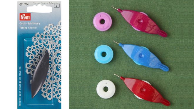 Navettes tatting dentelle