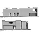 Elévations nord et est