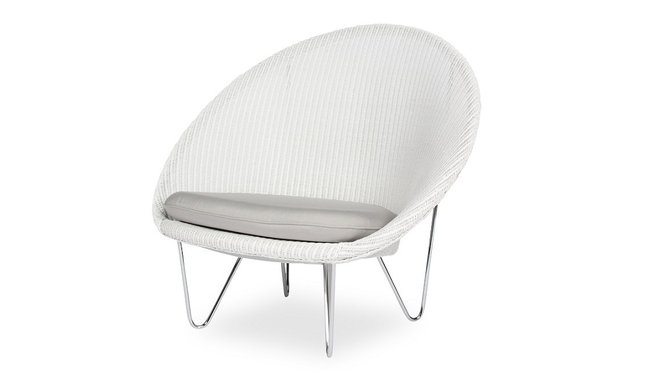 Le modèle Joe Cocoon 2007 fait partie de la nouvelle génération de fauteuils design qui renouvelle le classique Lloyd Loom.