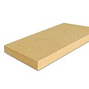 Panneau en fibres de bois semi-rigide de la qui bénéficie d‘une conductivité thermique de 0,036 W / (m.K), une valeur exceptionnelle pour un isolant biosourcé. Spécialement étudié pour des constructions fines, en réduisant l‘épaisseur de l‘isolant dans les murs et dans la toiture. Gamme Steicoflex 036 de Steico.