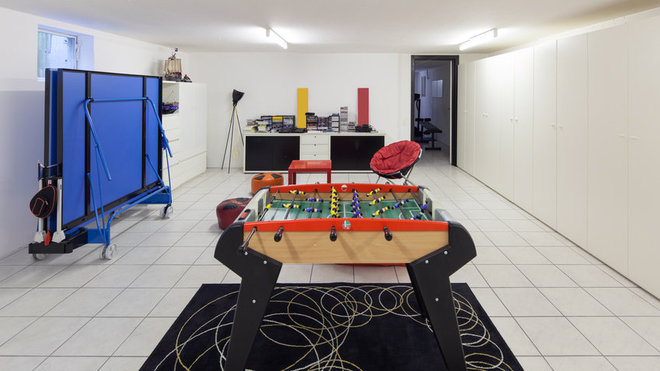 Une salle de sport et de jeux multi-générationnelle est un plus que l’on peut s’offrir en partageant autant l’espace que les équipements. On a enfin l’espace pour le babyfoot ou la table de ping-pong et des copains pour jouer ! On peut aussi partager des équipements de loisir et de bien-être onéreux comme une piscine dont l’usage est limité et saisonnier.