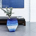 Ce nouveau procédé fait naître le marbre 100% marbre italien sous un autre jour et impose sa présence comme une œuvre d’art abstrait.